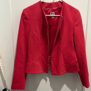 Anne Klein Vibrant Hot Pink Women's Blazer